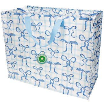 Rex London Jumbo STORAGE BAG Blue Bows 