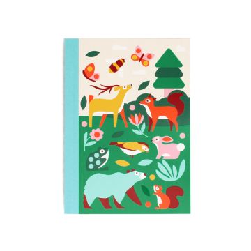 Rex London Notizbuch WOODLAND A6 liniert