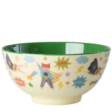 RICE Melamine BOWL "Hero" green