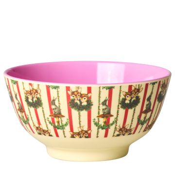 RICE Melamin SCHÜSSEL Sweet Forest creme