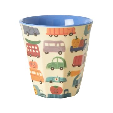RICE Melamin Becher HAPPY CARS
