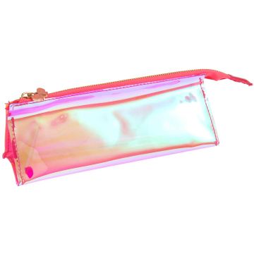 Rico Design Pencil Case IRIDESCENT neon pink
