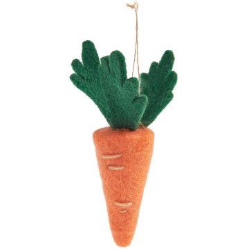 Rico Design Felt Pendant CARROT orange