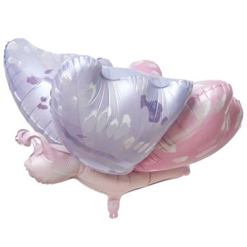 Rico Design Folienballon 3D SCHMETTERLING blau/rosa