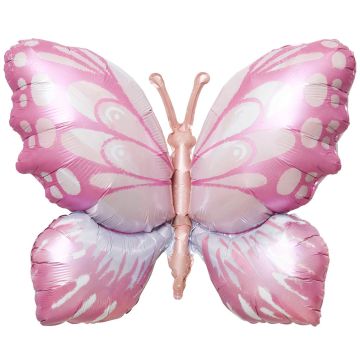 Rico Design Folienballon SCHMETTERLING pink/orange