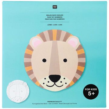 Rico Design Paint by Numbers Set LION