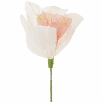 Rico Design Small Paper Flower DAFFODIL white-orange