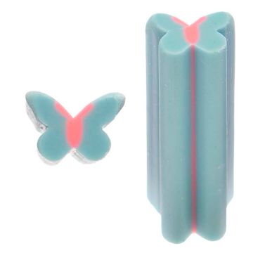 Rico Design Radiergummi LA VIE EN ROSE Schmetterling petrol