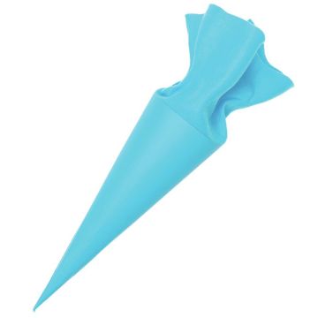Rico Design SCHOOL CONE with Felt Closure Turquoise (35 cm)