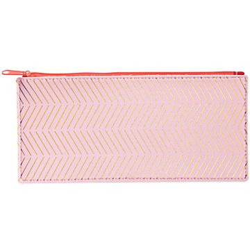 Rico Design Mäppchen STREIFEN rosa/gold