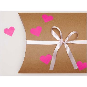 Rico Design 120 Sticker HERZEN neonpink