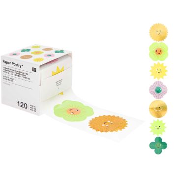 Rico Design 120 Sticker SMILING FACES