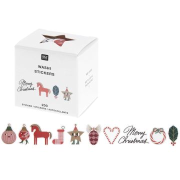 Rico Design 200 Washi Sticker CHRISTMAS ROCKS!