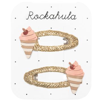 Rockahula 2 Hair Clips VERY CHERRY ICE CREAM