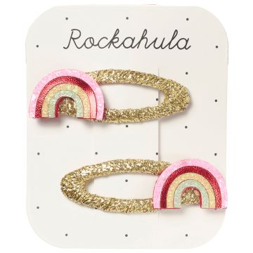Rockahula 2 HAIR CLIPS Carnival Rainbow