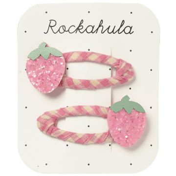 Rockahula 2 HAIR CLIPS Strawberry Fields