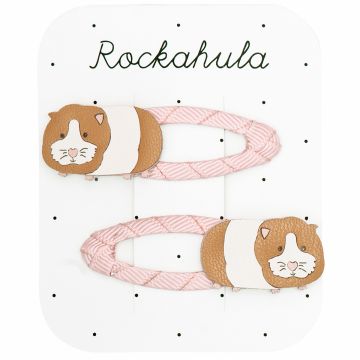 Rockahula 2 HAIR CLIPS Glenda Guinea Pig