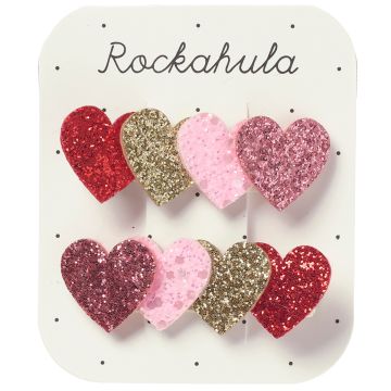 Rockahula 2 HAIR CLIPS Sweetheart Sparkle