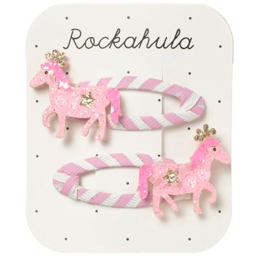 Rockahula 2 HAIR CLIPS Pink Pony