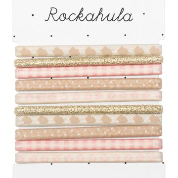 Rockahula 10 HAIR TIES Bunny Gingham