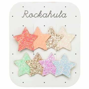 Rockahula 2 HAARKLAMMERN Rainbow Shimmer Stars