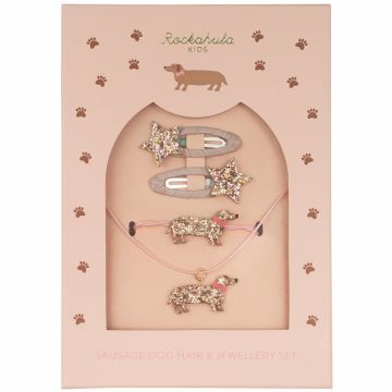 Rockahula Haar & Schmuckset DACKEL