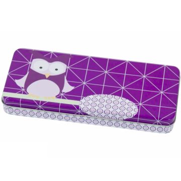 Sebra Metalldose Mäppchen EULE