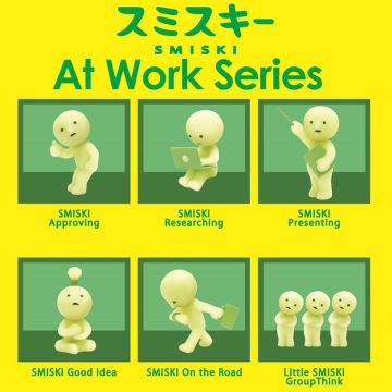 Smiski Mini Überraschungsfigur "@WORK SERIES"