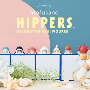 Sonny Angel x Mofusand HIPPERS Mini Überraschungsfigur LIMITED "Shrimp Meow Series"