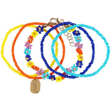 Souza 5 Bracelets MILLIE Flower blue