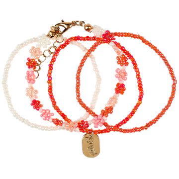 Souza 4 Bracelets MILLIE Flower pink