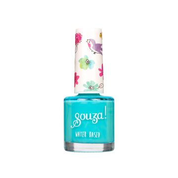 Souza Vegan Water Based NAIL POLISH blue green