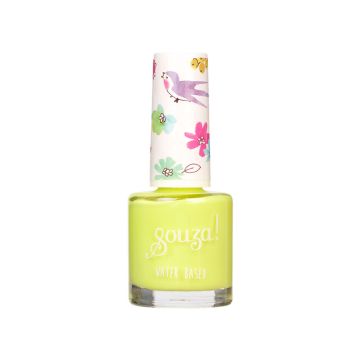 Souza Vegan Water Based NAIL POLISH lime green pearl