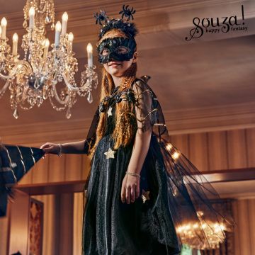 Souza Kostüm Kleid Hexe EVILIAN (8-10J)