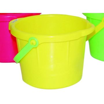 Kleiner spielstabil Eimer FASHION gelb