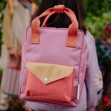 Sticky Lemon Kleiner RUCKSACK Envelope "Lemon Tree" Rosebay Pink (4-7 Jahre)
