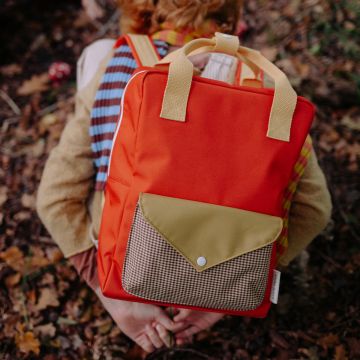 Sticky Lemon RUCKSACK Envelope "Lemon Tree" Campfire Orange (5-10 Jahre)