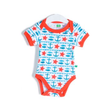 Body mit Meeresmotiven von Sture & Lisa in Größe 80