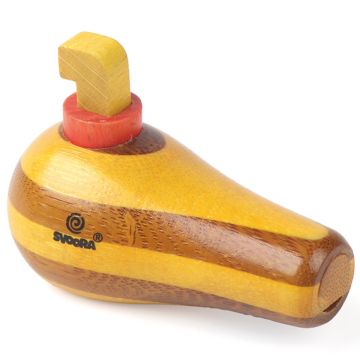 Svoora Bamboo BIRD WHISTLE "Prisma" Yellow
