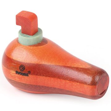 Svoora Bamboo BIRD WHISTLE "Prisma" Red