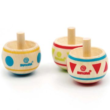 Svoora REVERSING SPINNING TOPS "Indie" (3 pcs)