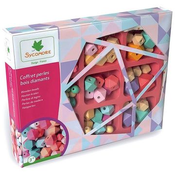 Sycomore WOODEN BEAD SET "Les Perles" Diamond