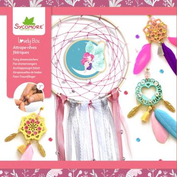 Sycomore DIY BASTELSET "Lovely Box" Traumfänger mit Fee (7 Jahre+)