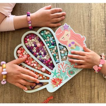 Sycomore WOODEN BEAD SET "Les Perles" Mermaid