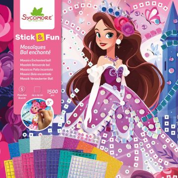Sycomore MOSAIC CRAFT KIT "Stick & Fun" Enchanted Ball (5 years+)