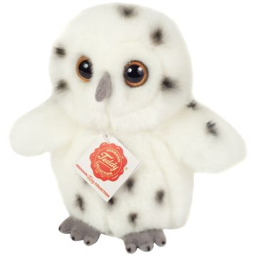 Teddy Hermann Vogel SCHNEEEULE (16 cm)