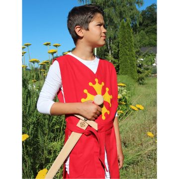 VAH COSTUME CATHARISH Tunic Red/Yellow (5-10 years)