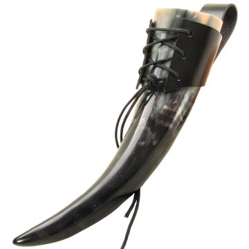 VAH DRINKING HORN with Holder Polished (0.3l)