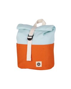 Blafre Rucksack ROLLTOP orange/hellblau (1-4 Jahre)