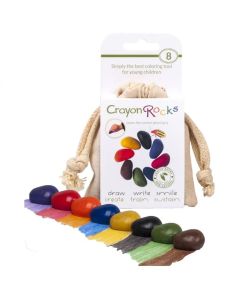 Crayon Rocks WAX CRAYONS STONES (8 Pcs)